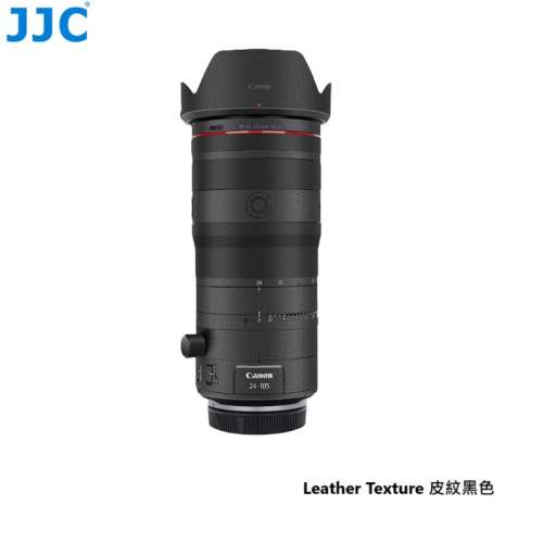 For CANON RF24-105mm f/2.8L IS USM Z Lens 鏡頭保護貼 - Leather Texture 皮紋黑色