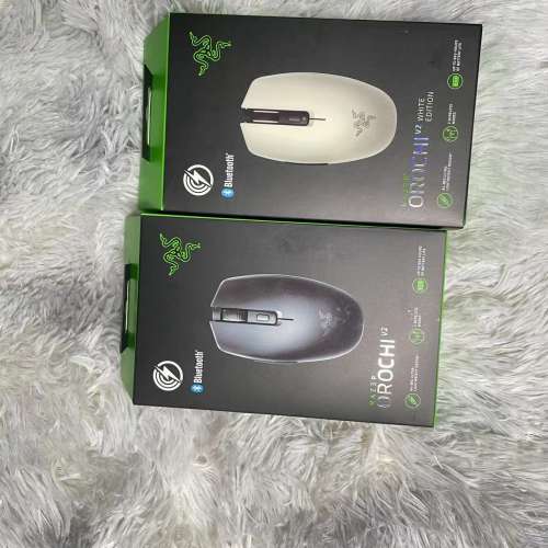 Razer抖雷蛇 八岐大蛇V2雷蛇鼠標八岐大蛇V2無線鼠標酷洛米耿鬼款遊戲辦公鼠標