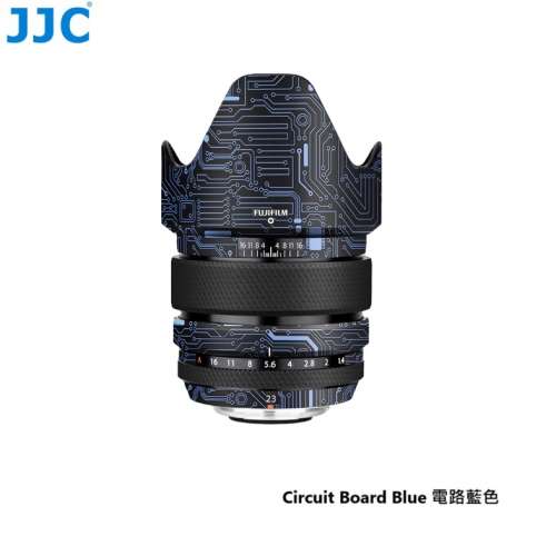 JJC For Fujifilm FUJINON XF 23mm F/1.4 R Lens 鏡頭保護貼 - Circuit Board Blue ...