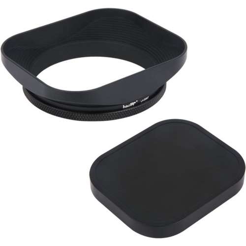 Haoge 58mm Square Metal Screw-in Mount Lens Hood For Mamiya N 65mm f/4L 專用方...