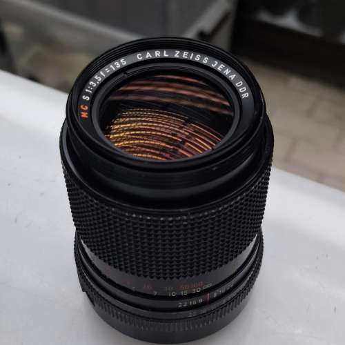CARL ZEISS JENA DDR SONNAR 135MM F3.5 M42 MOUNT