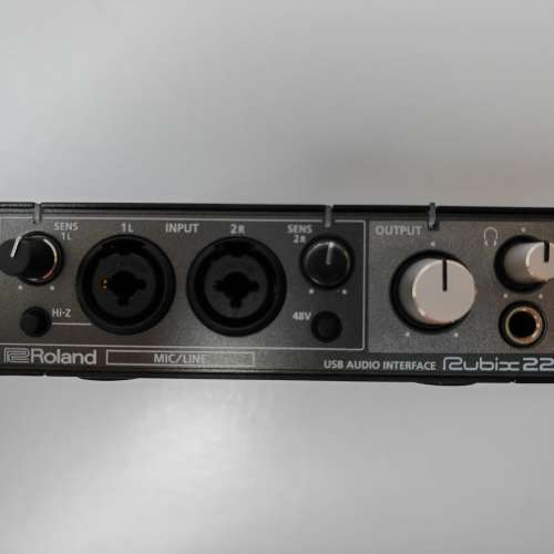 Roland rubix 22 DAC 錄音聲卡