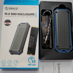 4TB NVMe™ M2 SSD + 三防金属殼ORICO OTPX-G2