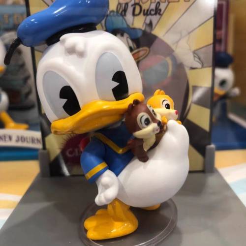 迪士尼唐老鴨donald duck系列封面模特兒盲盒手辦 MINISO名創優品 翹屁鴨