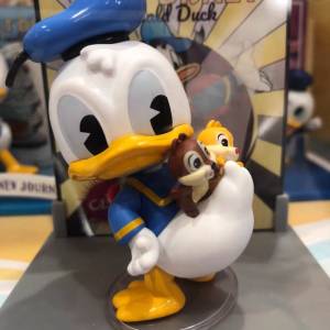 迪士尼唐老鴨donald duck系列封面模特兒盲盒手辦 MINISO名創優品 翹屁鴨