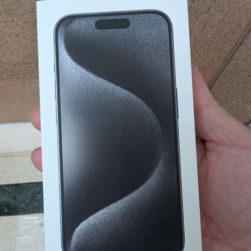 全新未開封激活iPhone 15 Pro 128GB 黑色