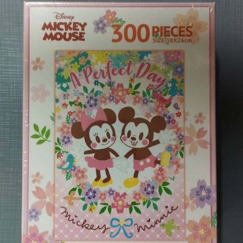 mickey&minnie puzzie米奇&米妮砌圖