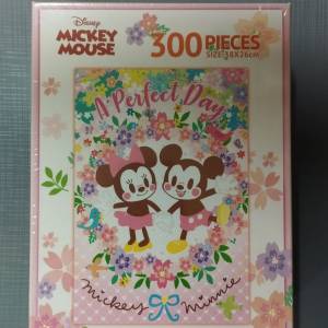 mickey&minnie puzzie米奇&米妮砌圖