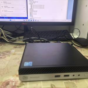 HP手掌迷你Mini電腦HP EliteDesk 400 G3 100%正常 即用