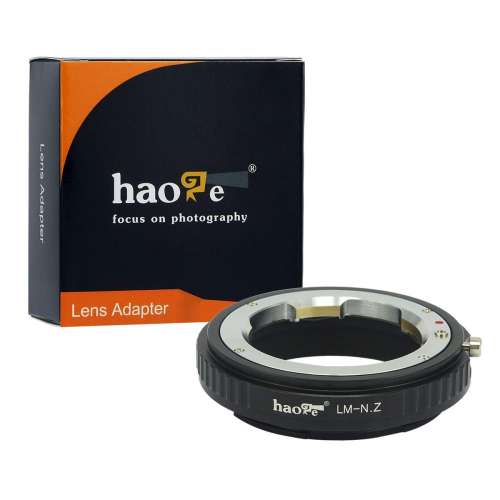 HAOGE Leica M Rangefinder Lenses To Nikon Z-Mount Adaptor 金屬接環