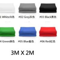 3M(W) X 2M(H) Studio Support Backdrop (影樓攝影背景布)