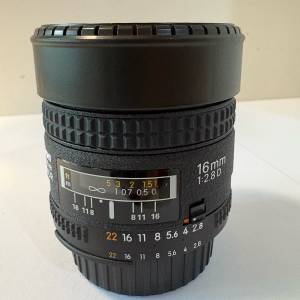 Nikon AF 16 F2.8D Fisheye (魚眼鏡)