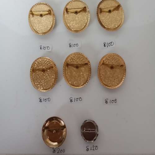 德國心針古舊存貨，每個價錢如照片顯示，兩個起八折，全部八個七折，no.B16.11.24