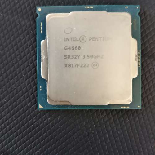 Intel G4560 socket 1151 cpu