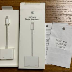 [原裝正版] Apple Lightning Digital AV Adapter HDMI 轉接