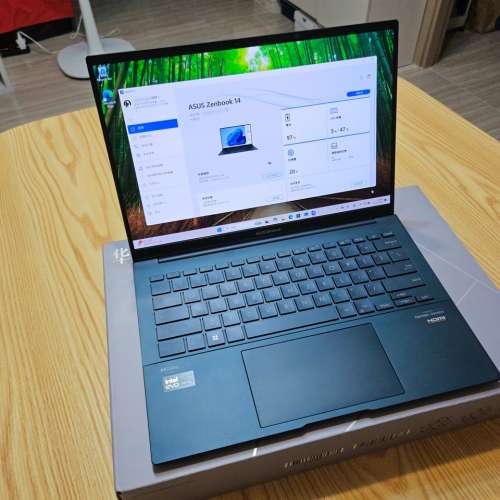 超薄有保華碩 ASUS Zenbook 14 OLED Ultra 7 155H(16核)/32GB DDR5/1TB/3K120Hz No...