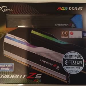 G.Skill Trident Z5 RGB 32GB (2 x 16GB) DDR5 6000MHz C32-38-38-96 Ram Intel 記...