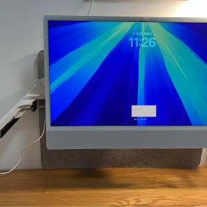 Imac 2021 24” 白色 touch id keyboard with magic mouse apple care
