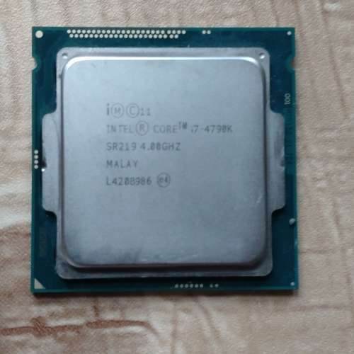I7 4790K CPU