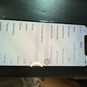 iphone XSMax 256