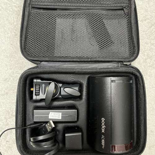 神牛 Godox AD100 pro 閃光燈連 S2 Mount  (適合 canon, Sony, nikon, fujifilm…)