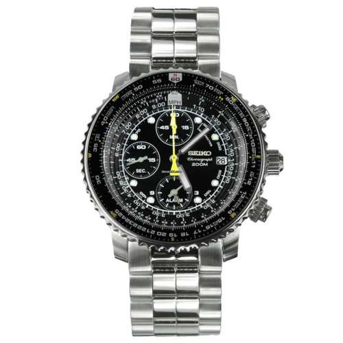 Seiko SNA411 Flight-Master Alarm Chronograph