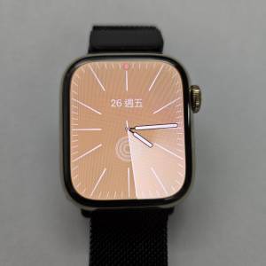 Apple Watch 41  LTE  金色不銹鋼 + 原裝金色錶帶