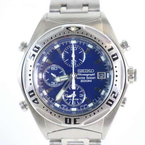 （全球唯一全新貨品）Vintage Seiko TT32-6L90 Supreme Alarm Chronograph w/Locki...