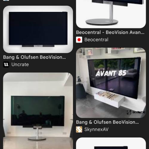 85&rdquo; high end 4K smart TV BANG & OLUFSEN BEOVISION AVANT Denmark 頂級丹麥電視