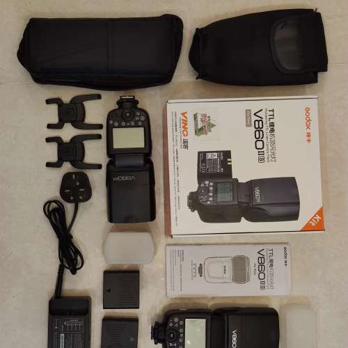 Godox 神牛 V860ii Sony (2套連引閃）