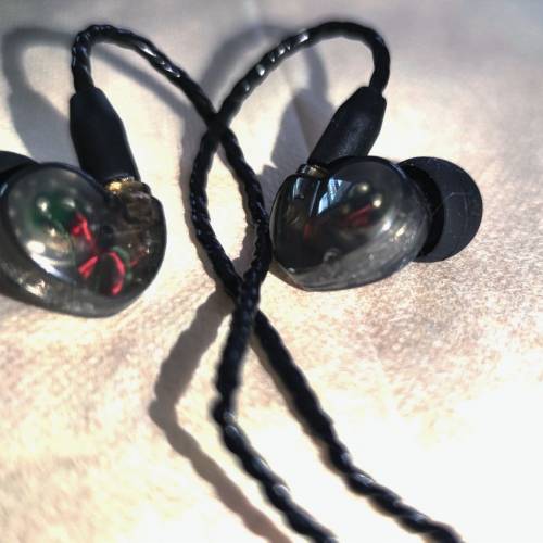 🖤DUA.Pro.K.K.NEO(mmcx)🖤 黒い心 入耳式監聽耳機