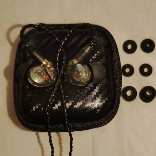 🖤DUA.Pro.K.K.NEO(mmcx)🖤 黒い心 入耳式監聽耳機