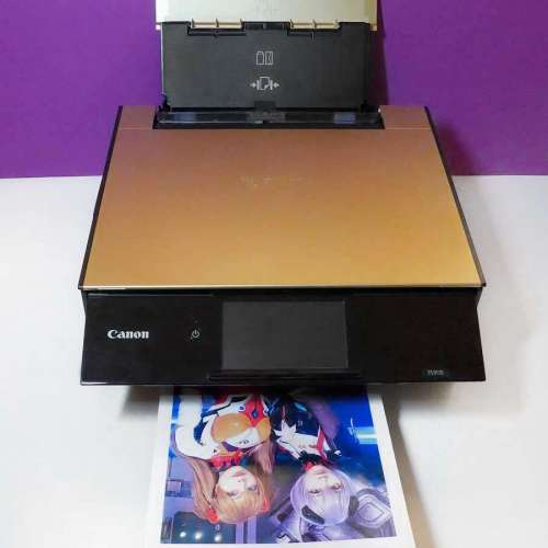 新淨良好入滿墨水合專業用780xL 781墨盒高級6色Canon TS9170 Scan printer(可無線...