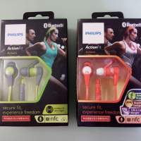 【朗屏】Philips Action Fit SHQ7300(NFC)藍牙 藍芽 耳機 入耳式 耳筒 Wireless Bl...