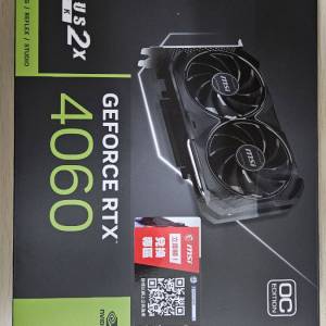 MSI RTX 4060 VENTUS 2X