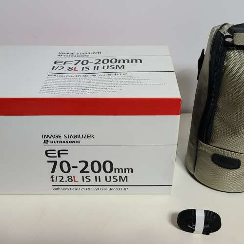 Canon EF70-200mm f/2.8L IS II U「小白 IS II」鏡頭，九成新，原廠行貨