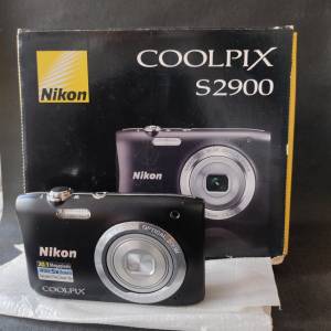 98%新 nikon Coolpix s2900 數碼相機