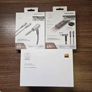 全新未開 audio-technica鐵三角 ATH-CK2000Ti 鈦金屬耳機 Earphones 連全新HDC212A...