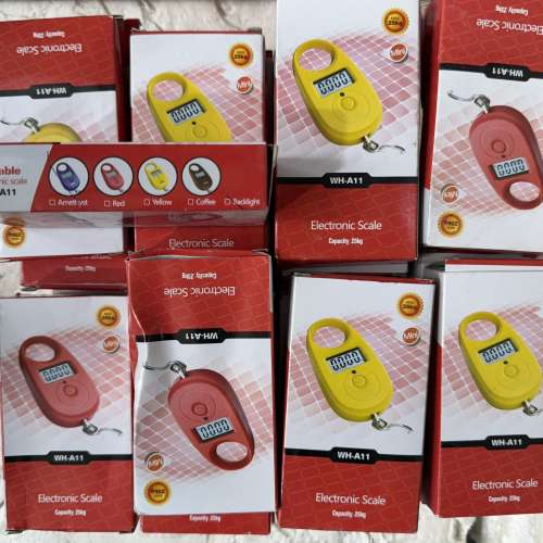 (30個$100）低價蝕讓出售一批 迷你行李秤（max=25kg)