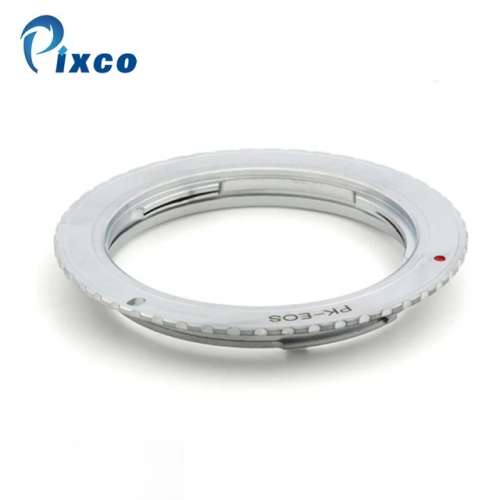 Pixco Lens Mount Adapter - Pentax K Mount (PK) SLR Lens To Canon EOS (EF, EF-S)
