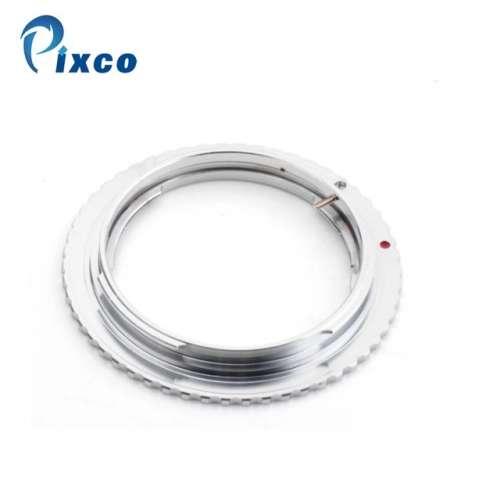 Pixco Lens Mount Adapter - Olympus Zuiko (OM) 35mm SLR Lens To Canon EOS (EF, EF