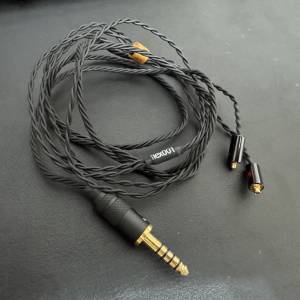 brise audio flex001耳機綫，mmcx-4.4mm插頭，銅綫。