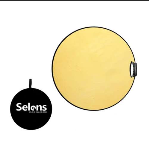 SELENS 5 IN 1 Circle Reflector  五色圓形反光連柔光板 - 60cm