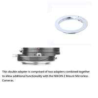 Pentax K Mount (PK) SLR Lens To Nikon Z Mount Adaptor Tilt & Shift 移軸、平移...