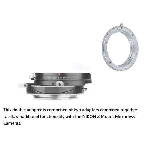 LAINA Leica R SLR Lens To Nikon Z Mount Adaptor Tilt & Shift 移軸、平移金屬接環