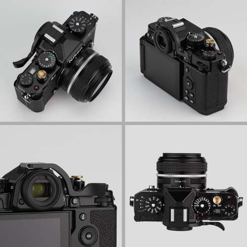 Haoge Metal Hot Shoe Thumb Up Rest Grip For NIKON ZF (專用指柄)