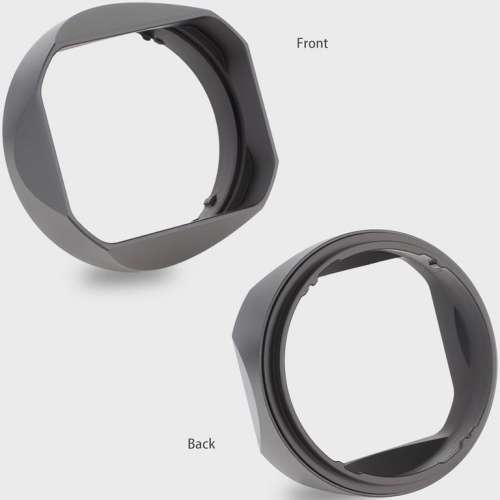 Haoge LH-S245N Bayonet Square Metal Lens Hood For SONY FE 24mm f/2.8, 40mm f/2.5