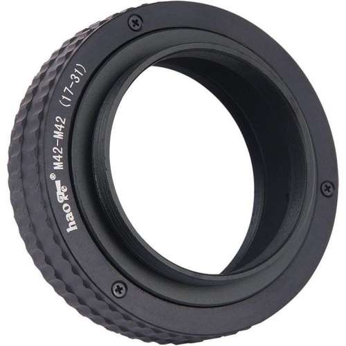 Haoge Macro Focus Lens Mount Adapter Built-in Focusing Helicoid For M42 17mm-31