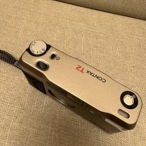 Contax T2 菲林傻瓜機皇 香檳金色 新淨 所有功能正常運作