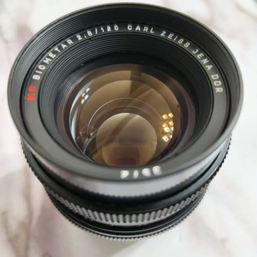 Carl Zeiss Jenna DDR Biometar 120mm f2.8 紅MC